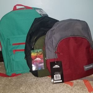 3 backpacks